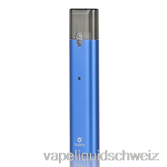 Suorin Ishare Single Portable Pod Kit Metal Edition – Blue Vape Schweiz